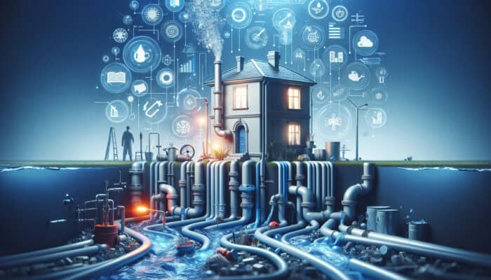 Drain Cleaning Services in West End Vancouver: A well-maintained home plumbing system with clear pipes, symbolizing the importance of regular drain maintenance.