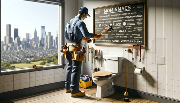 Toilet Installation Services in Pitt Meadows: A professional toilet installer in Pitt Meadows retrofits an old home's bathroom with a modern, code-compliant toilet.